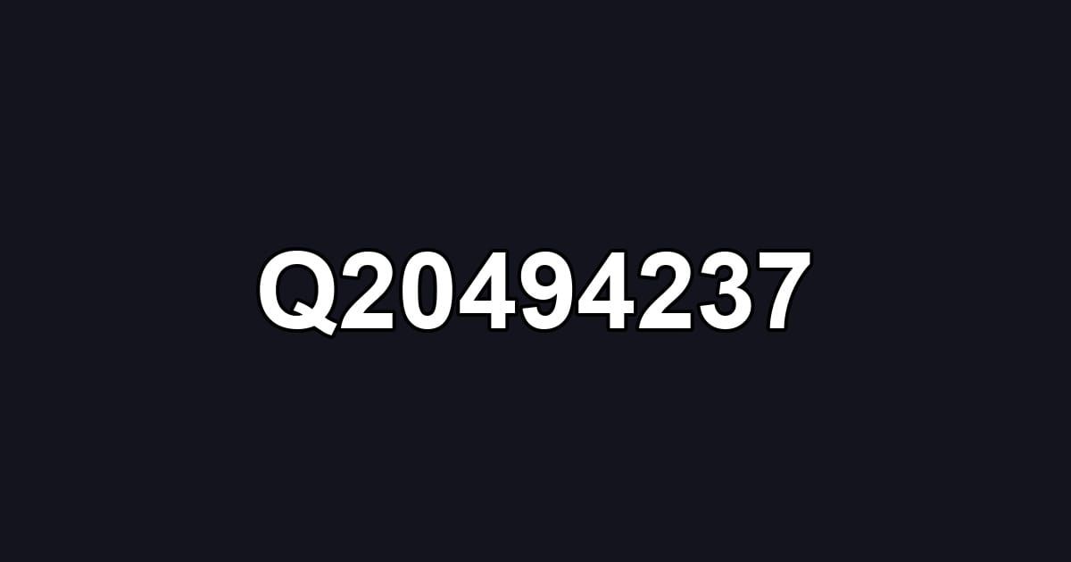 Q20494237