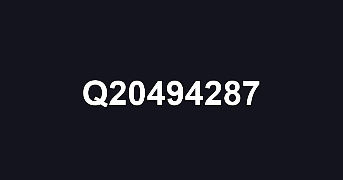 Q20494287