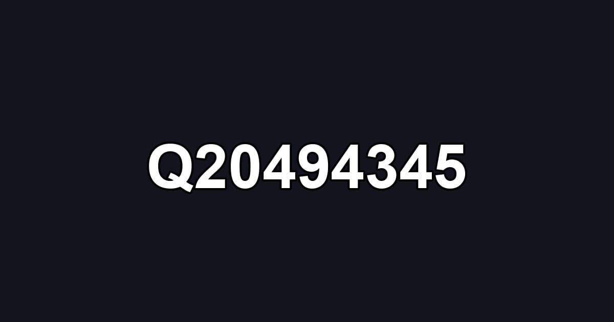 Q20494345