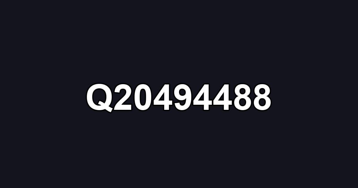 Q20494488