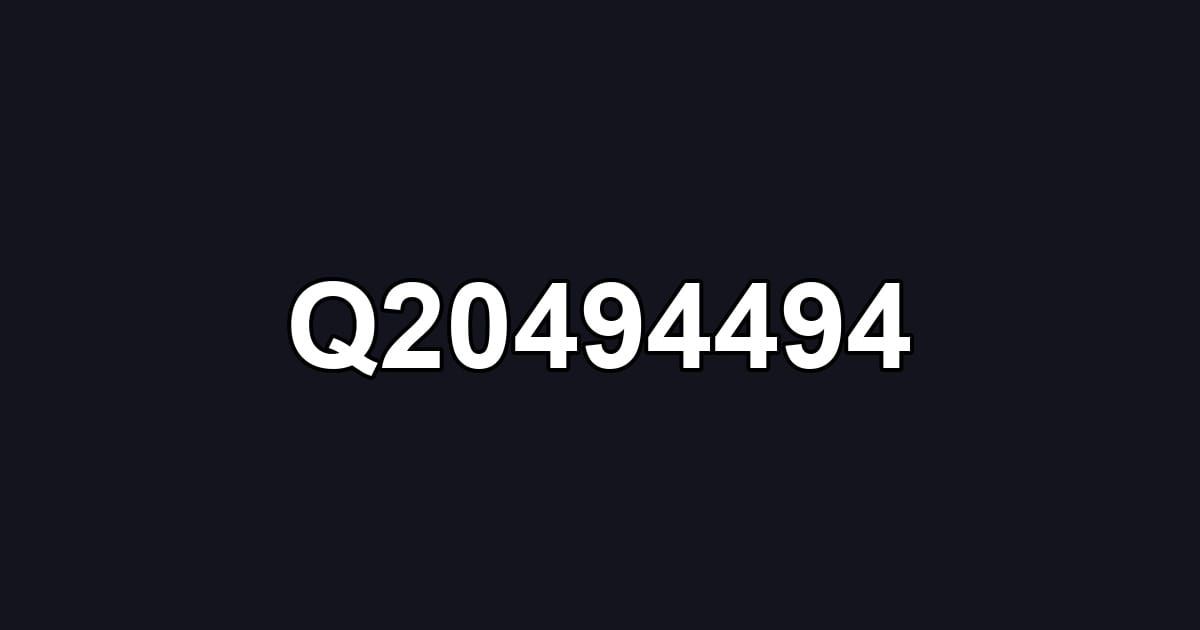 Q20494494
