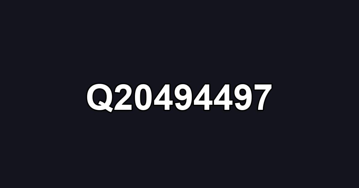 Q20494497