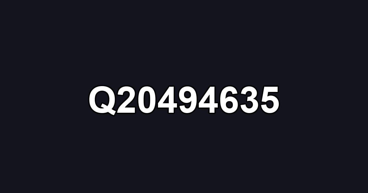 Q20494635