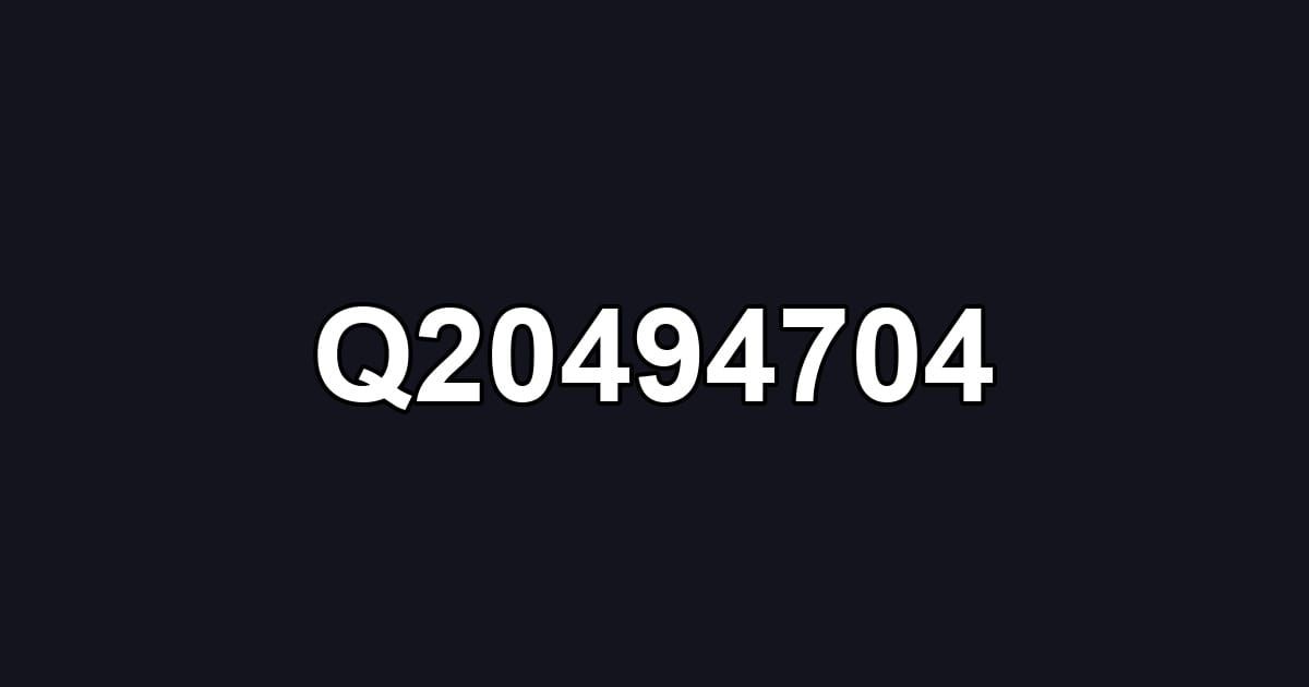 Q20494704