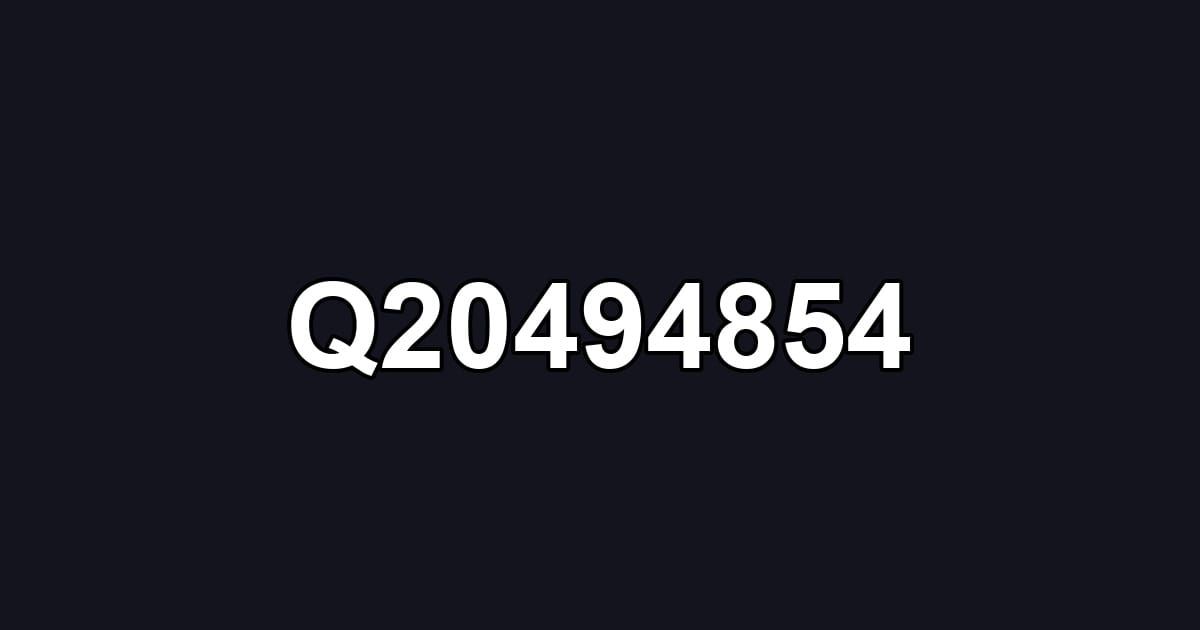 Q20494854