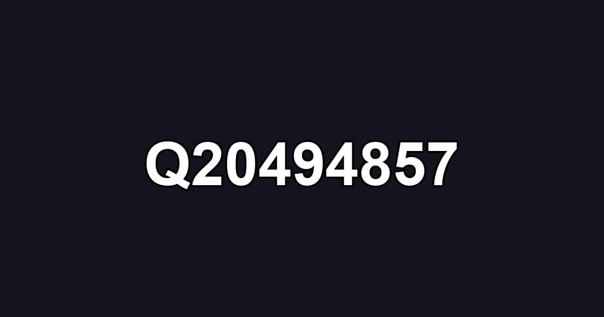 Q20494857