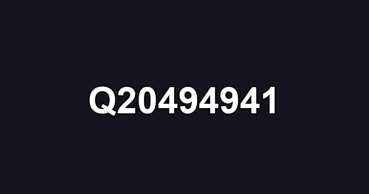 Q20494941