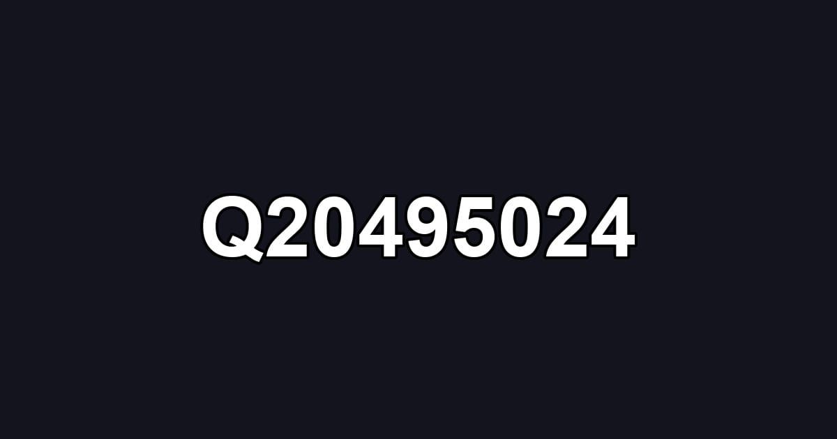 Q20495024