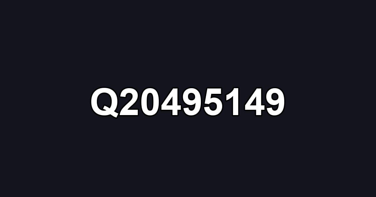 Q20495149
