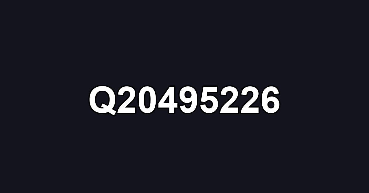 Q20495226