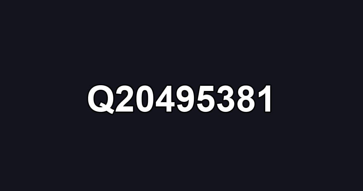 Q20495381