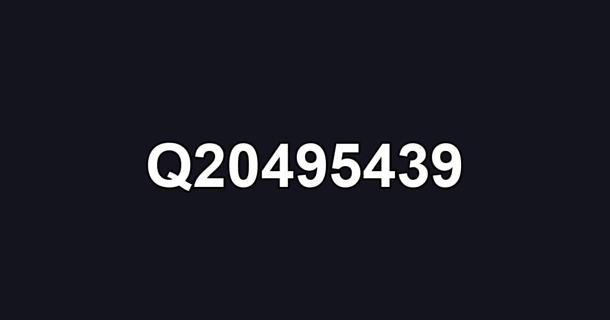 Q20495439