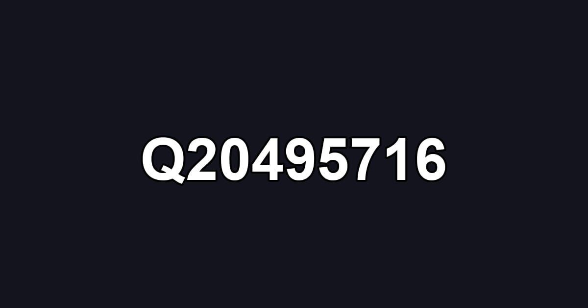 Q20495716