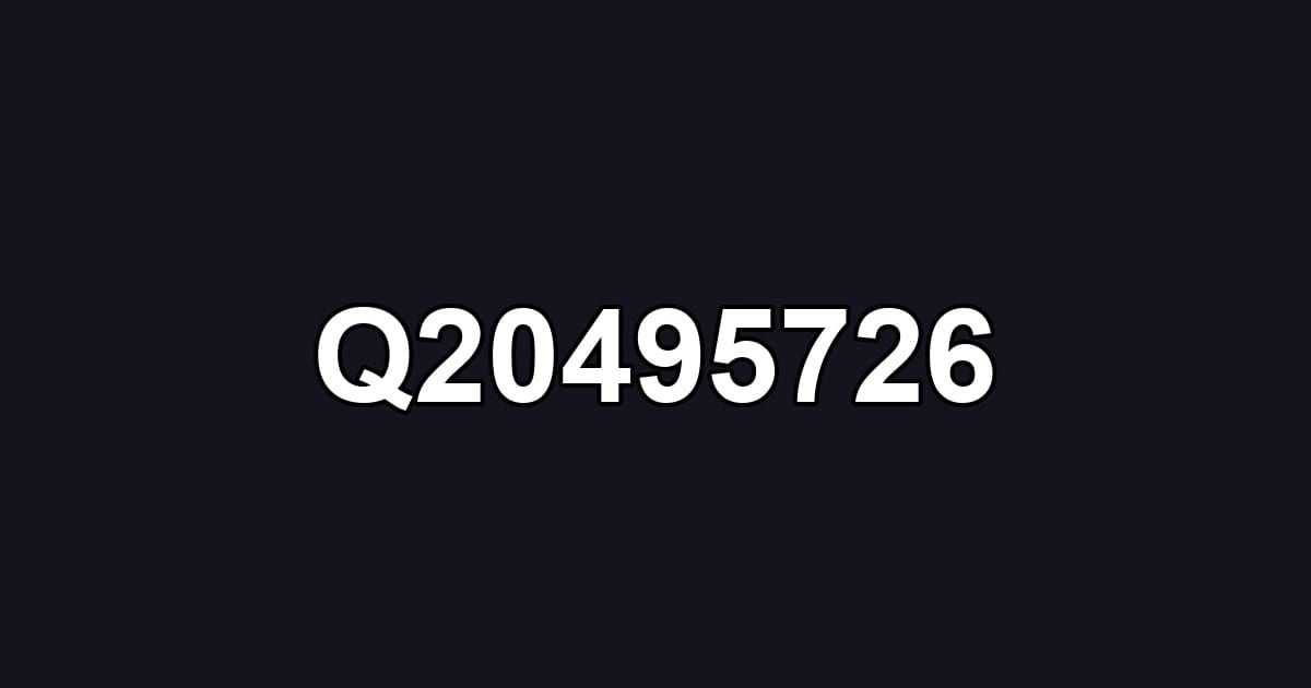 Q20495726