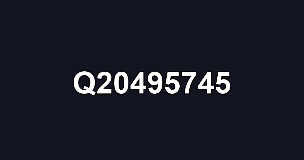 Q20495745