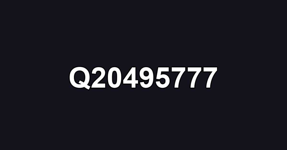 Q20495777
