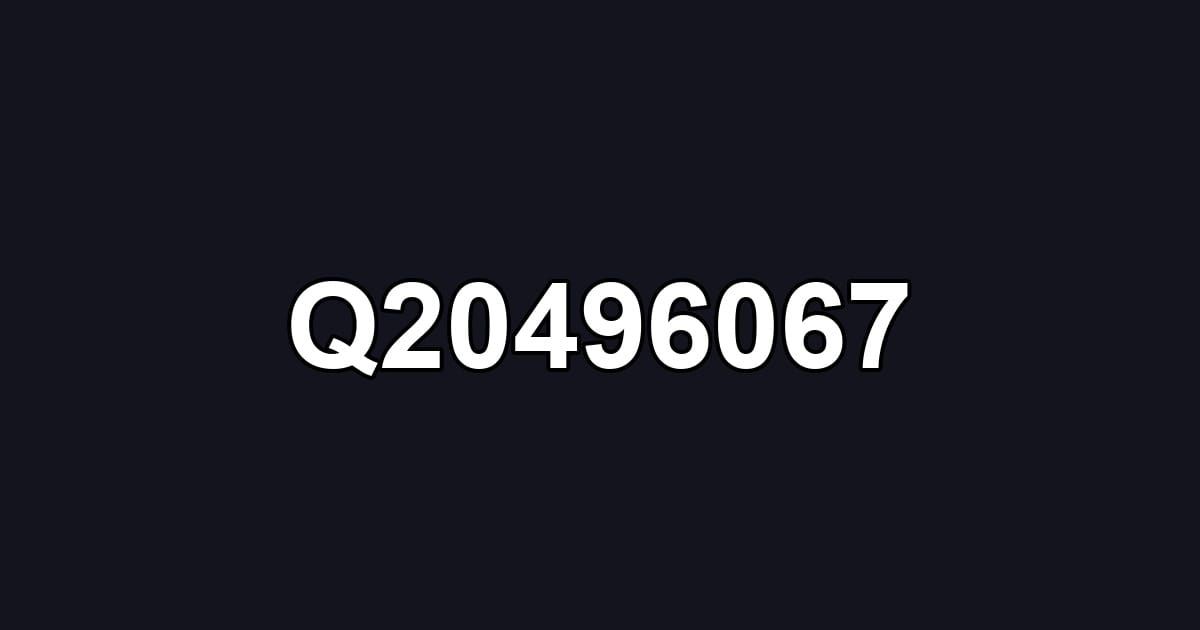 Q20496067