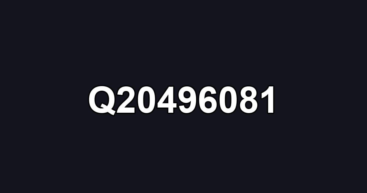 Q20496081