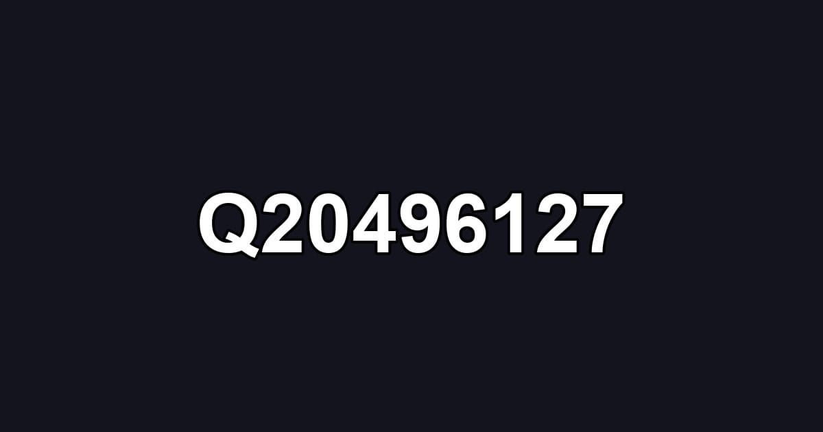 Q20496127