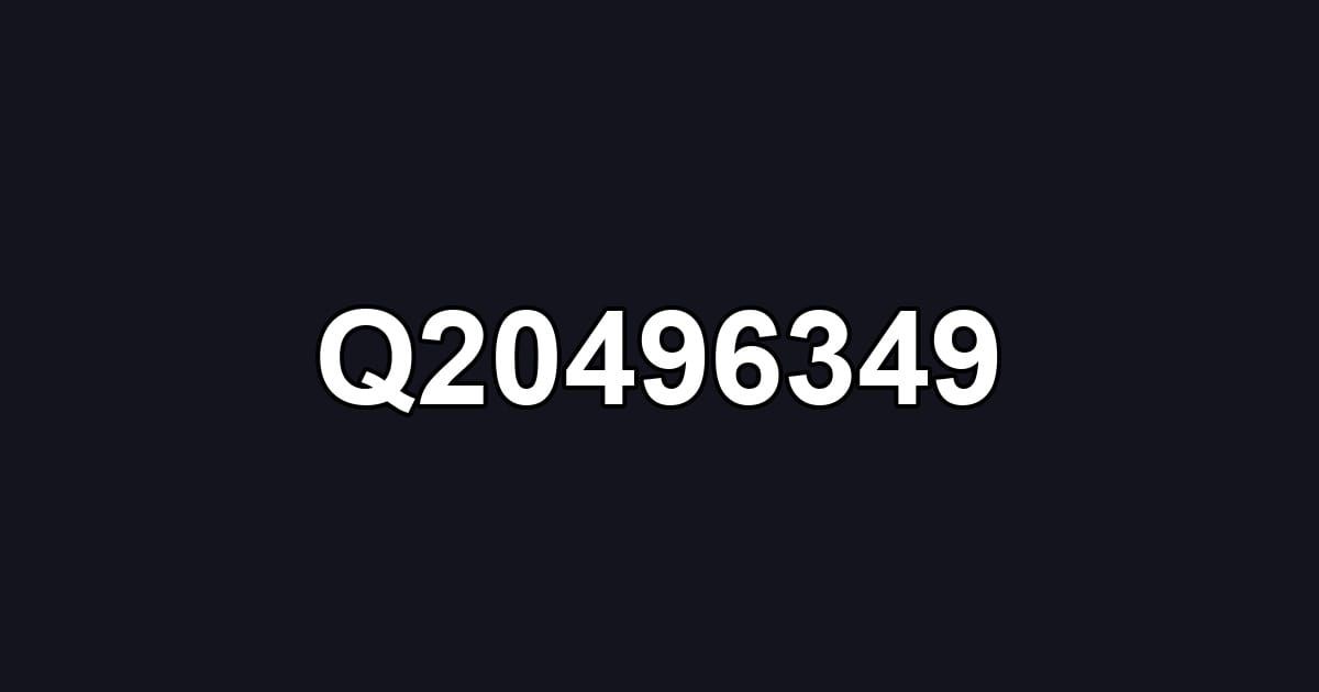 Q20496349