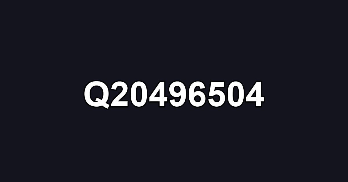 Q20496504