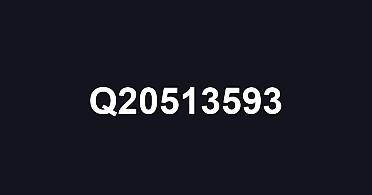 Q20513593