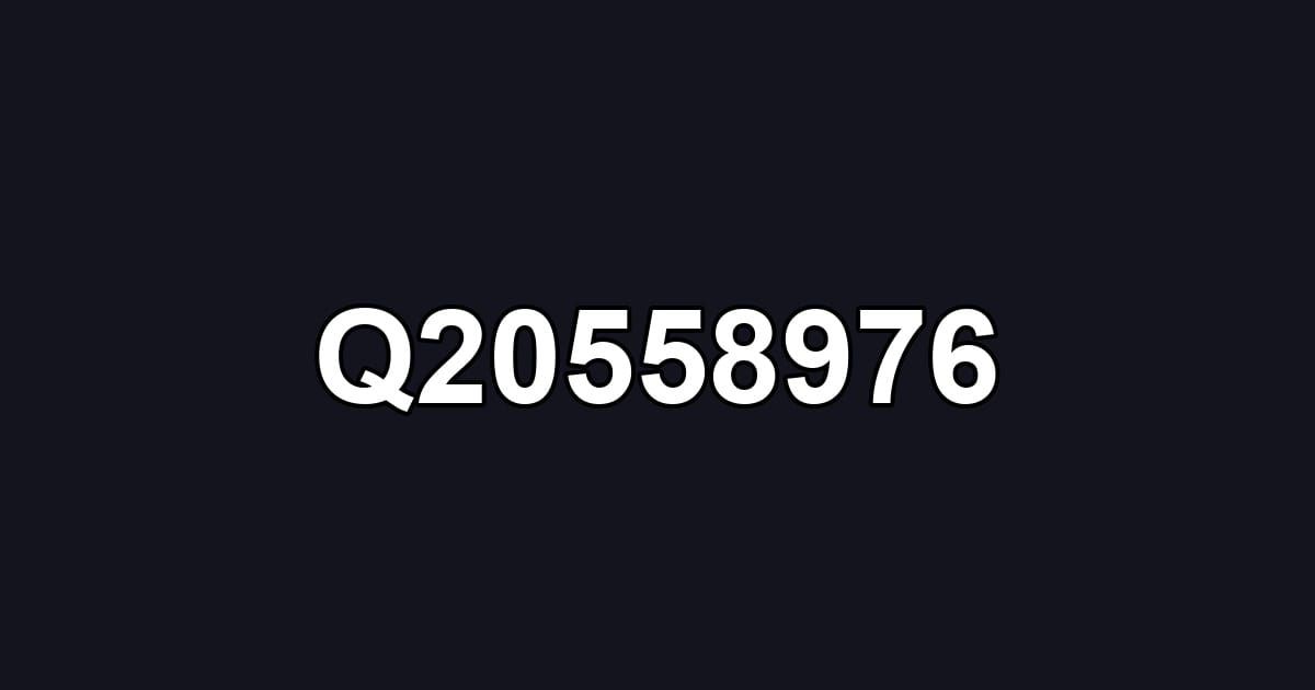 Q20558976