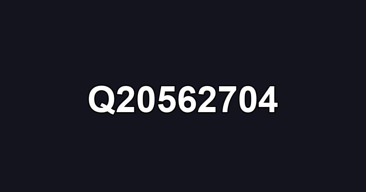 Q20562704