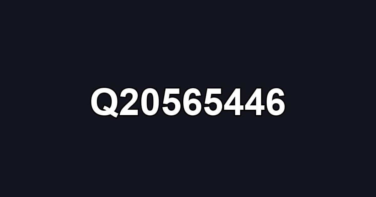 Q20565446