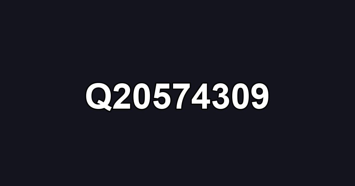 Q20574309