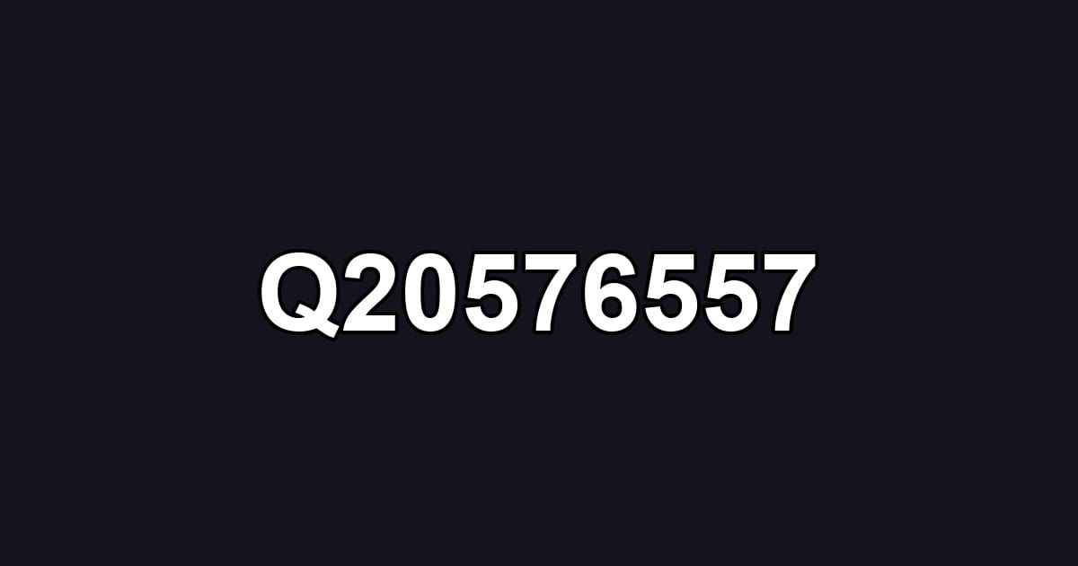 Q20576557