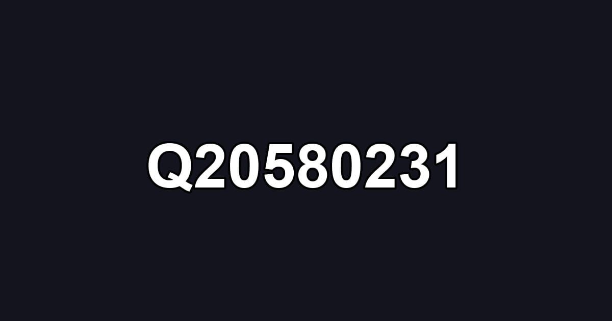 Q20580231
