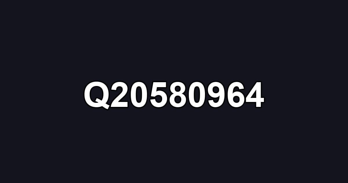 Q20580964