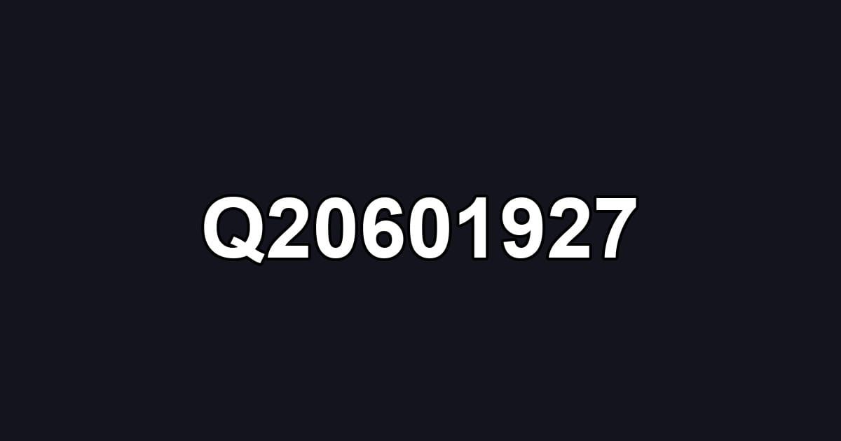 Q20601927