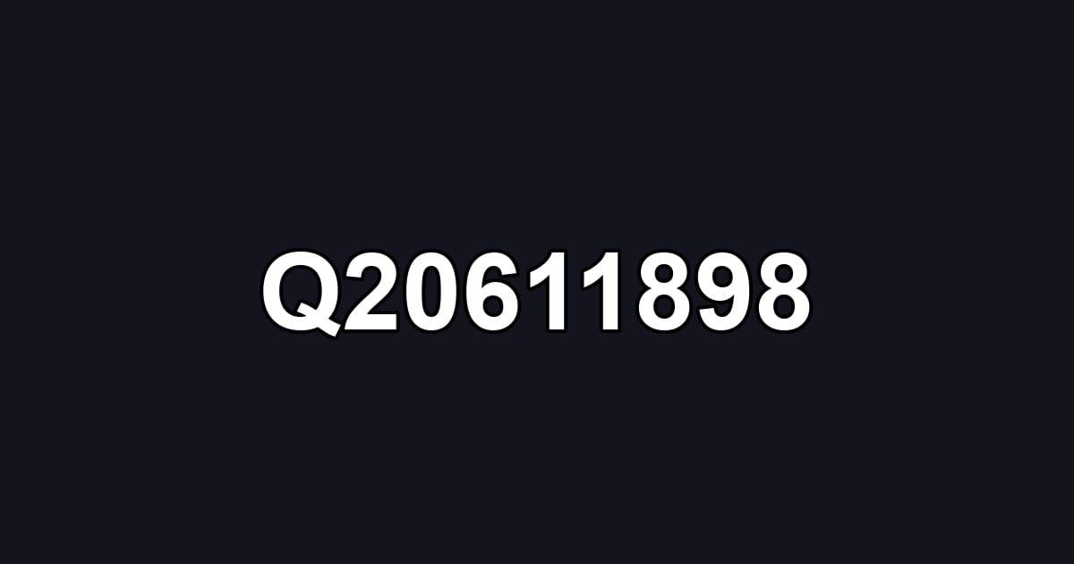 Q20611898
