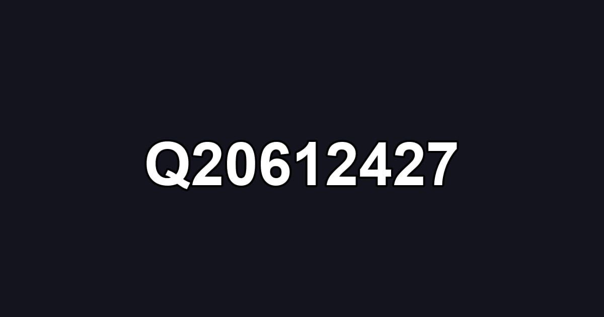 Q20612427