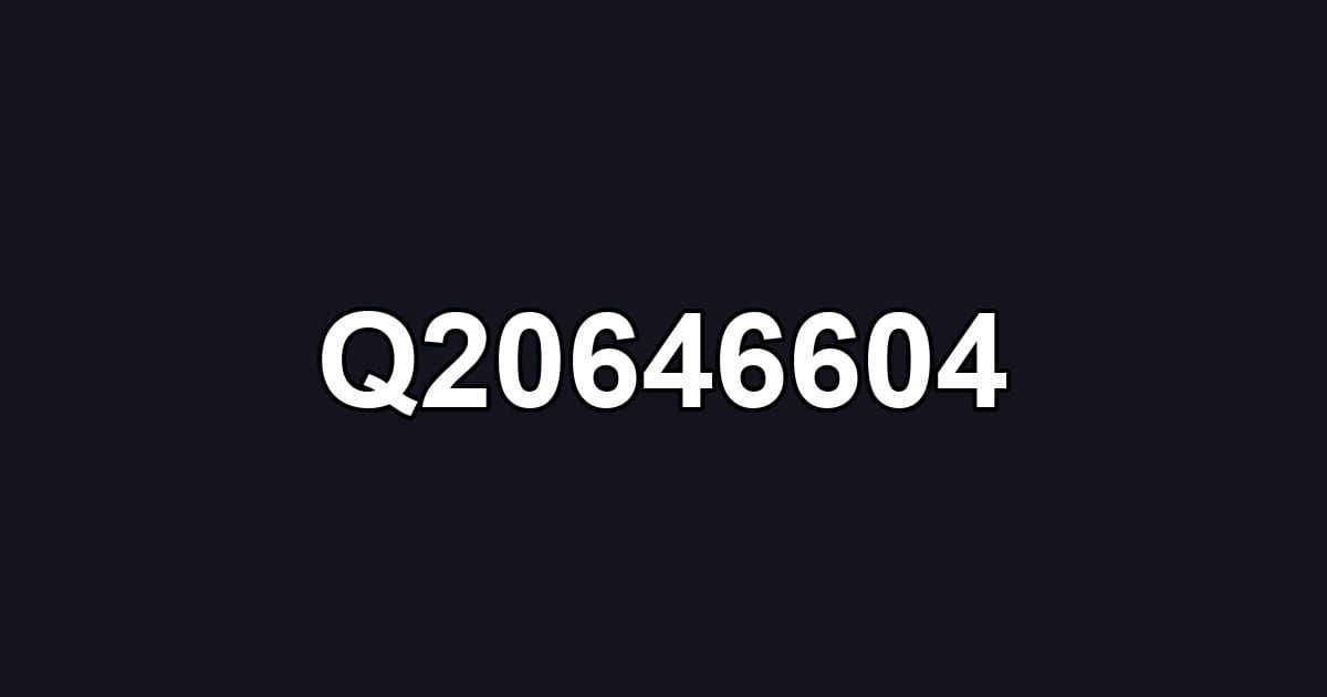 Q20646604