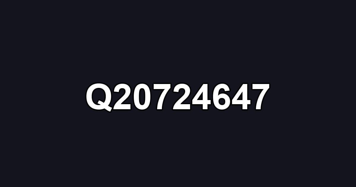 Q20724647