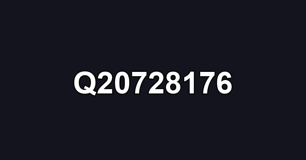 Q20728176