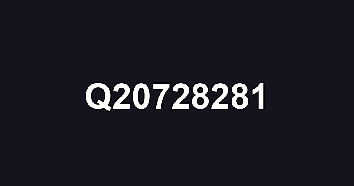 Q20728281