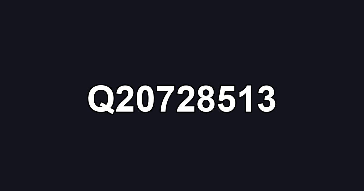 Q20728513