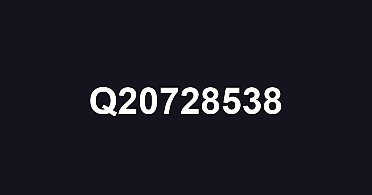 Q20728538