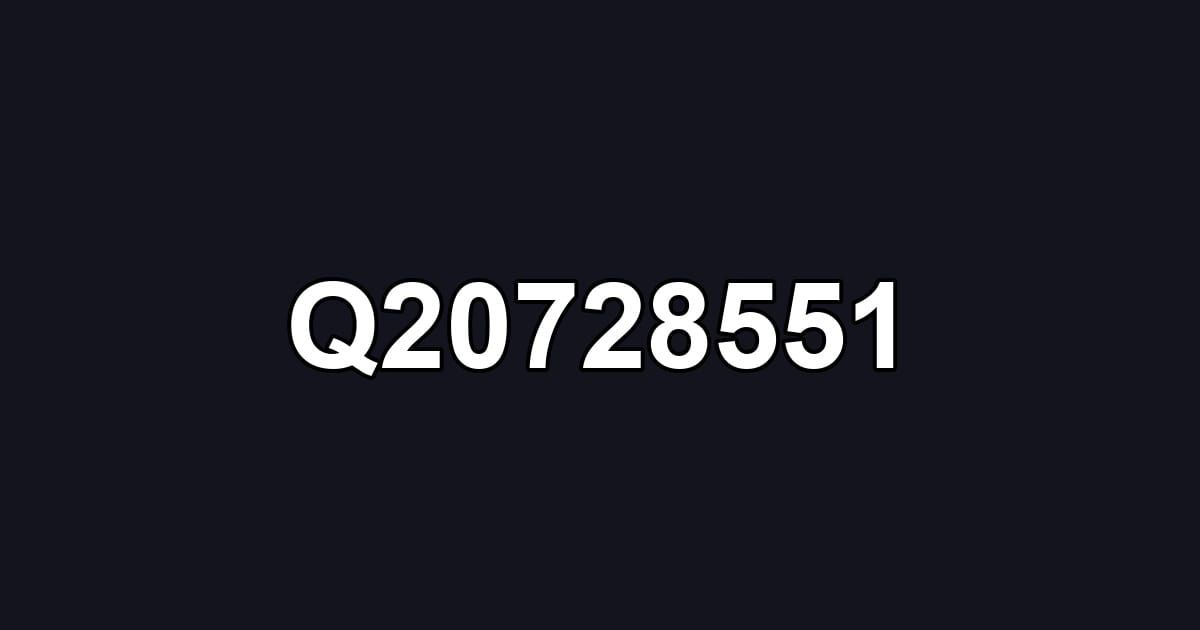 Q20728551