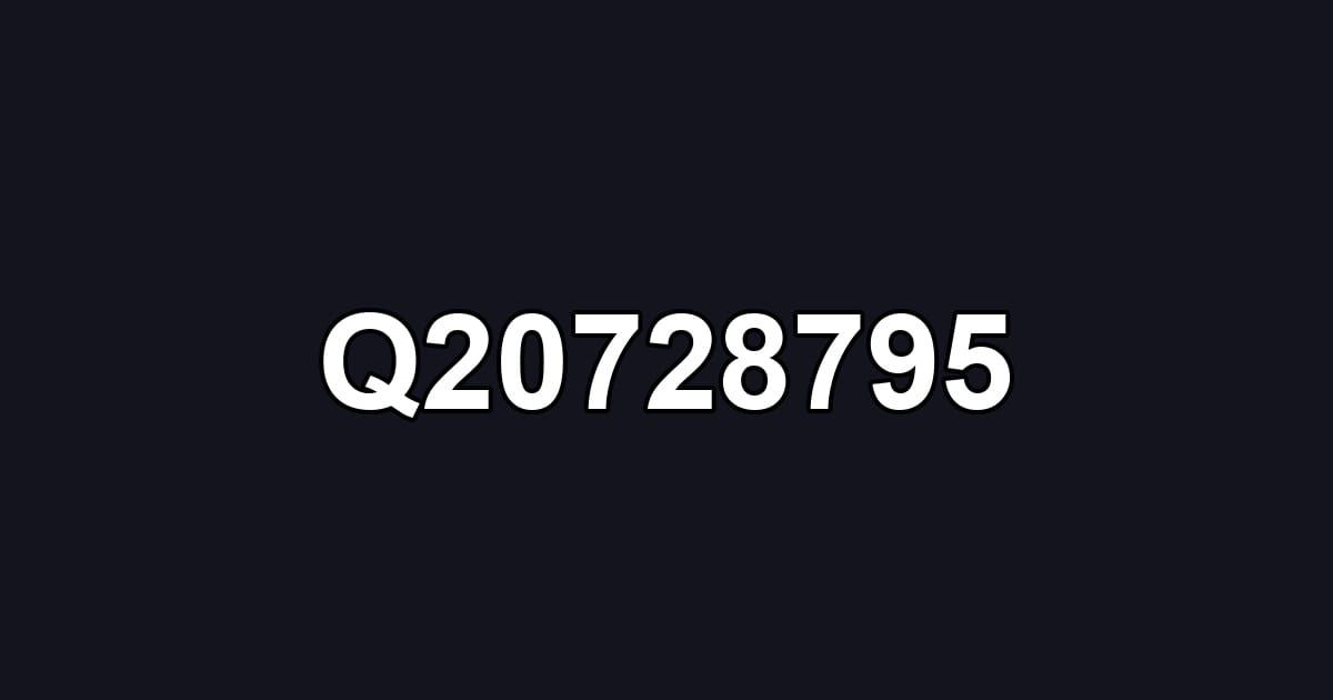 Q20728795