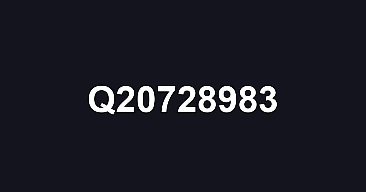 Q20728983