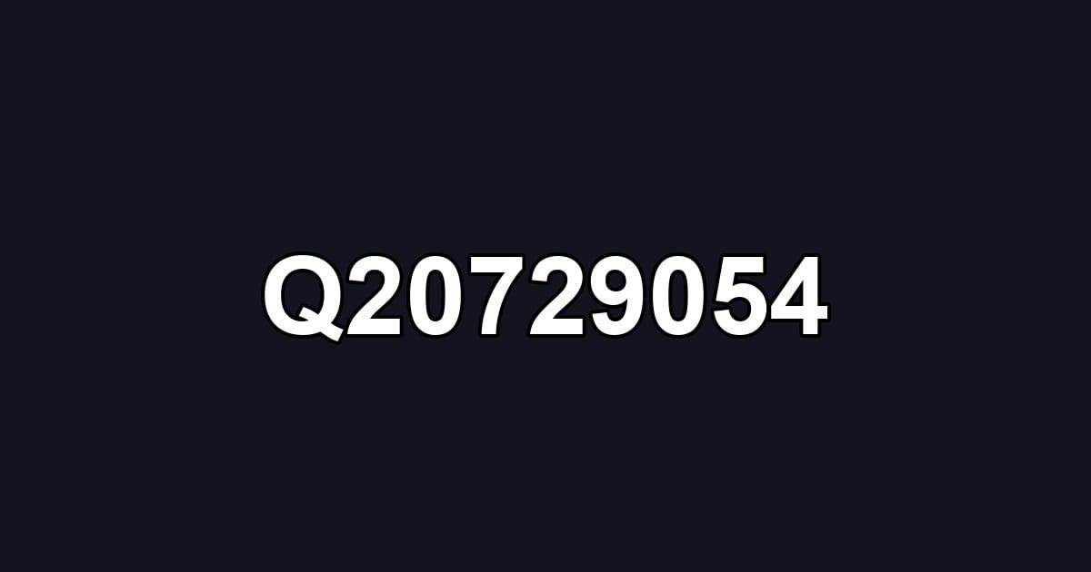 Q20729054