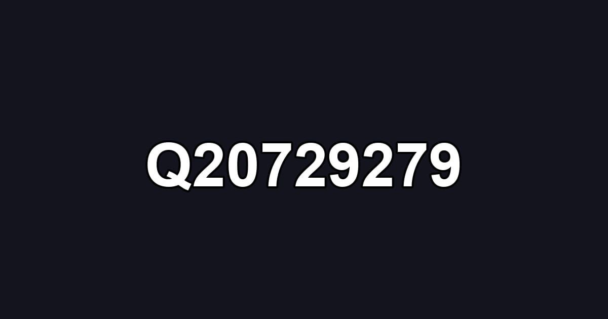 Q20729279
