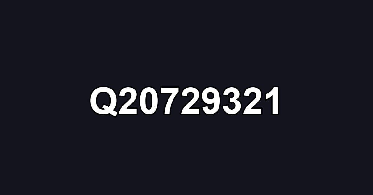 Q20729321