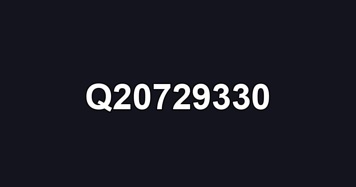Q20729330