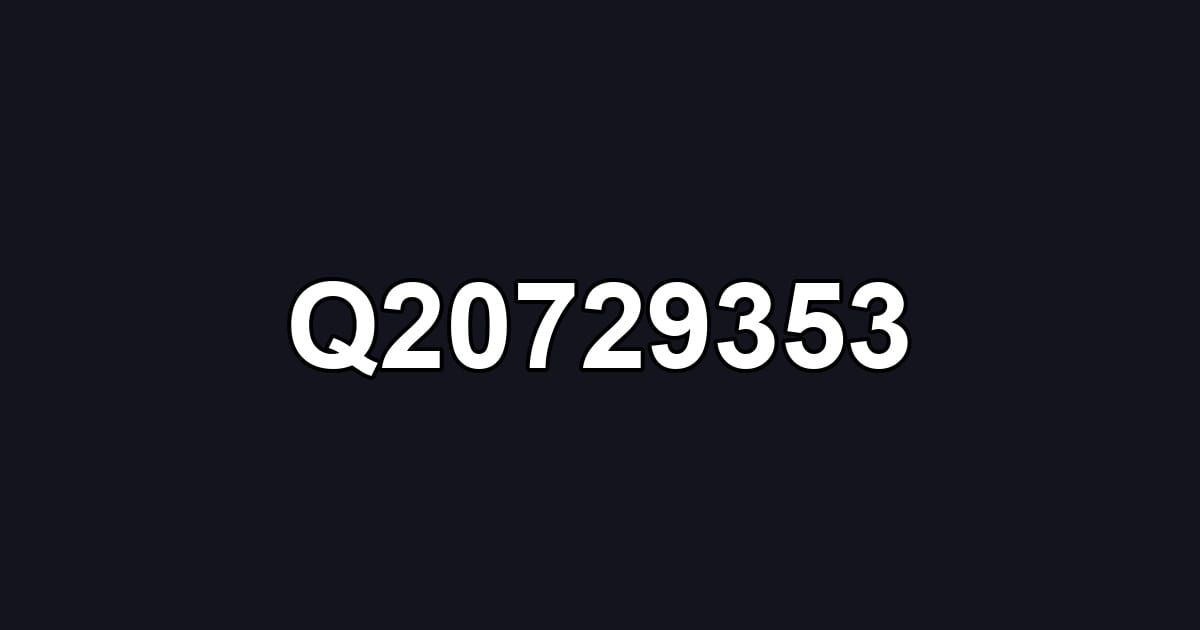 Q20729353